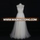 Western Simple 2018 Wedding Dresses Import Tulle See Through Champagne Lace Wedding Dress